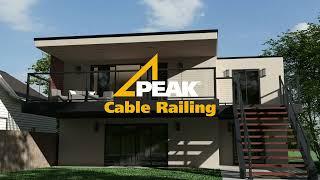 Peak Cable Railing Installation Video