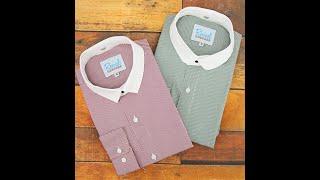 Revival Vintage Range Of Collarless Shirts With Detachable Collars