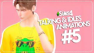 Sims 4 Animation Pack | Talking & Idles Animations #5 (FREE)