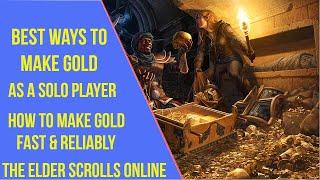 Best 5 Ways to Make Gold in ESO as a Solo Player