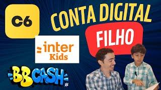 BB Cash, C6 Yellow ou Inter Kids? Qual é a melhor conta digital para menores de 18 anos?