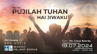 Ibadah PELGAP Emaus | Jumat, 19 Juli 2024