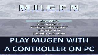 How to connect a Joystick in Mugen PC 【 Mugen Tutorials 】