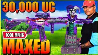 NEW ON-HIT FOOL M416 MAXED | 30,000 UC LEGACY CRATE OPENING BGMI | PUBG MOBILE