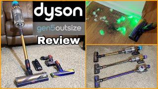 Dyson Gen5 Outsize Vacuum Review Demo &  Maintenance Tips + V8 & V15 Detect Comparison