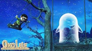 Oko Lele  The Swing - Special Halloween Episode  Halloween ⭐ CGI animated short