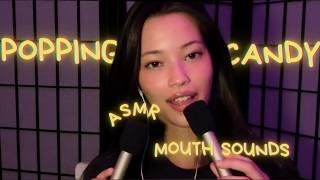 ASMR Popping CandyEar to Ear Mouth Sounds  Intense Sensitive Tingles for Sleep