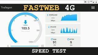 Fastweb Mobile 4G • Speed Test