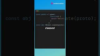 5 Ways to Create Objects in JavaScript  | #shorts #javascript