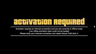 Grand Theft Auto V GTA V Activation Required Fix (