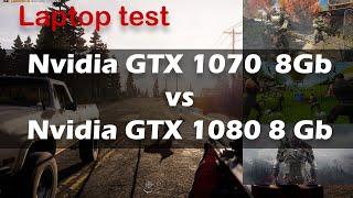 Nvidia GTX 1070 vs GTX 1080 (Laptop) fps test