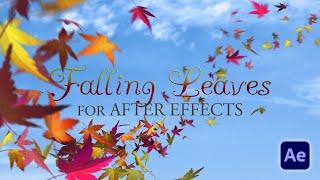 Make Falling Leaves Blowing in Wind - After Effects