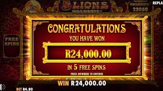 5 LIONS MEGAWAYS MAX WINS!!!!