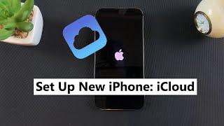 How To Set Up  New iPhone From iCloud Backup | iPhone 13 Pro