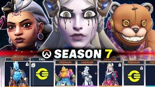 -NEW SKINS- All Season 7 Battle Pass & Shop Content! | Overwatch 2 News