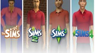  Sims 1 - Sims 2 - Sims 3 - Sims 4 : CAS - Evolution