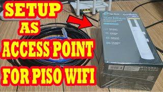 How to Setup TP Link EAP110 as Access Point for Piso Wifi | ITC TUTORIALS