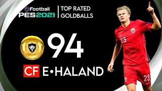 PES 2021 ~ TOP RATED BEST GOLD BALL PLAYERS | 93+ RATED PLAYERS | YAZHOLIC