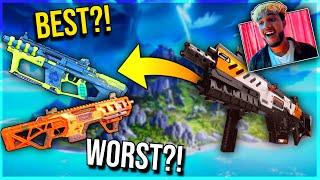 I RANKED THE *NEW Apex Legends Season 11 CAR SMG SKINS FROM WORST TO BEST...