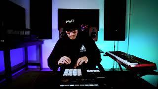 DJ Hoppa - Beats In The Guest Room Ep. 8 "Burn It Down" (Live Beat making on the Maschine)