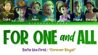 For One and All - Color Coded Lyrics | Sofia the First "Forever Royal" | Zietastic Zone