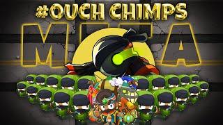 New Year Special: #Ouch CHIMPS Black Border Guide ft. Ninja META Strategy in 2024! (BTD6)