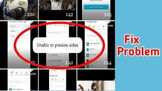 Fix Unable to preview the video Problem in youtube shorts | unable to preview the video yt shorts