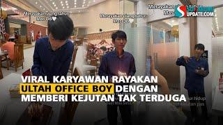 Viral Karyawan Rayakan Ultah Office Boy dengan Memberi Kejutan Tak Terduga