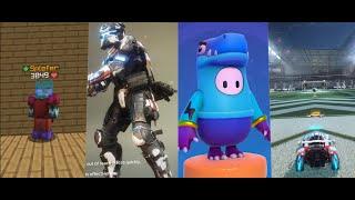 Swapping between games a ton | Hypixel Skyblock, Titanfall 2, Fall guys and Rocket League!