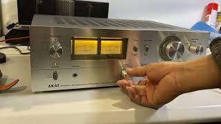 Vintage Akai AM-2450 Stereo Integrated Amplifier video demo!
