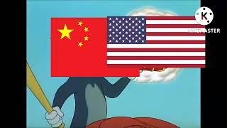 Tom And Jerry Japan And USA Vs China