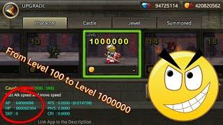 Test Character Level 1000000 | Kingdom Wars