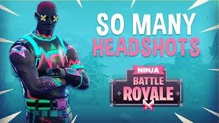 So Many Headshots!! - Fortnite Battle Royale Gameplay - Ninja