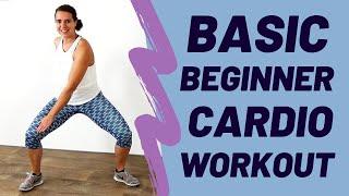 30 Minute Cardio Workout at Home – Beginners Low Impact Cardio Exercises – No Jumping