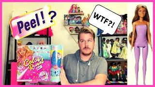 BARBIE COLOR REVEAL (peel?) MERMAID FASHION REVEAL | Jeffrey realizing he might be a serial killer