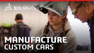 See automotive “MacGyvers” use manufacture custom cars - SOLIDWORKS