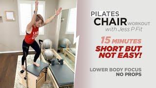 Pilates Chair 15 Minute Workout - Short But Not Easy - Reformer Series