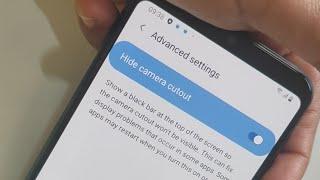 How To Hide Notch Display In Samsung Galaxy m30s