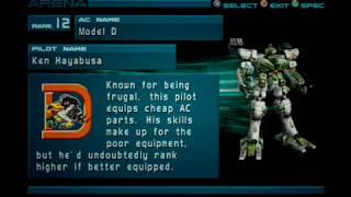 Armored Core 2 VS Ken Hayabusa