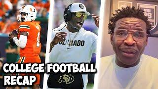 Michael Irvin Talks Miami Hurricanes & Colorado Buffaloes