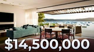 Inside this Waterfront Sydney Mansion overlooking Pittwater | Clareville, NSW | Sydney House Tour