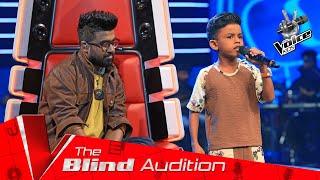 Omesh Nethusara | Rathnapuren Gena (රත්නපුරෙන්)  | Blind Auditions