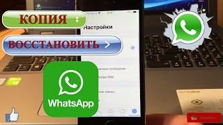 Как сделать резервную копию и восстановить WhatsApp на iPhone