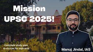 How to clear UPSC with top 100 rank in 2025 | A plan for your studies in 2024!