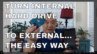 How to Convert an Internal Hard Drive to External - Easiest Way