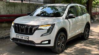 New Updated Mahindra Xuv700 Ax5 Diesel @ 18.29L | White Colour - Walkaround Review!