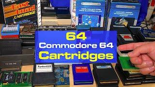 64 Commodore 64 Cartridges: Expansions, Interfaces, Utilities, Games