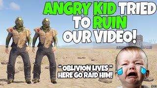 RUSTS ANGRIEST PLAYER TRIES TO RUIN OUR VIDEO! (So We Got Revenge)