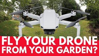Can You Fly Your Drone From Your Garden? UK Drone Rules - Geeksvana