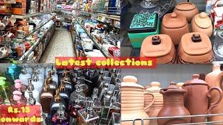 Santhosh Super Store Anna Nagar/latest collections in organisers|Ceramic/glassware |Supriya shopping